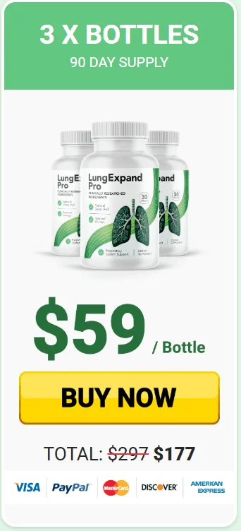 LungExpand Pro 3 bottle price