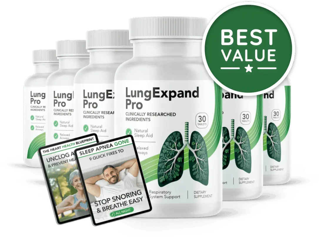 LungExpand Pro 6 bottle